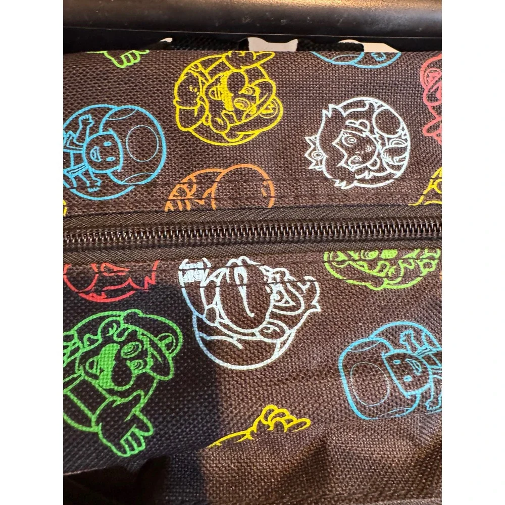 Nintendo Super Mario Rolling Backpack‎ Luggage with Cloud Charm